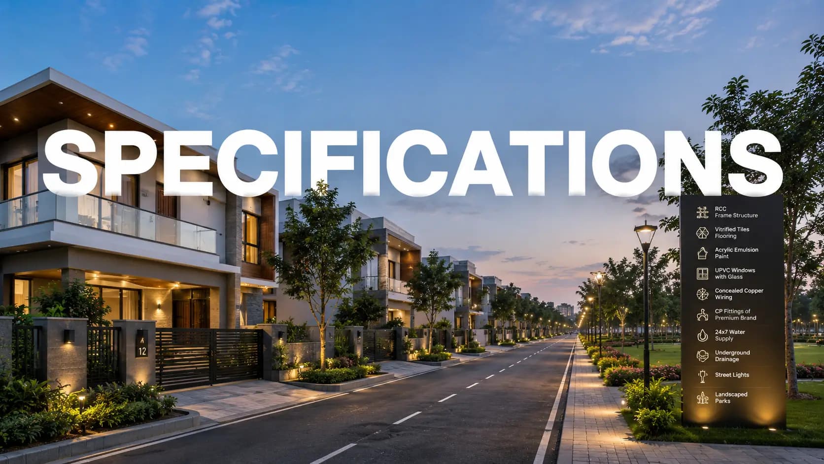 Lodha Sadahalli Specifications